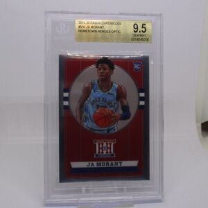 2019-20 Panini Chronicles Hometown Heroes Ja Morant RC #550 BGS 9.5